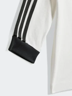 adidas Originals Ensemble T-shirt et Leggings en Denim à manches longues pour Bébé