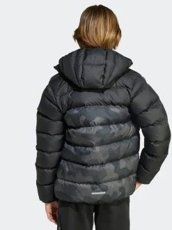 adidas Veste en duvet synthétique imprimée sur l’ensemble pour enfant