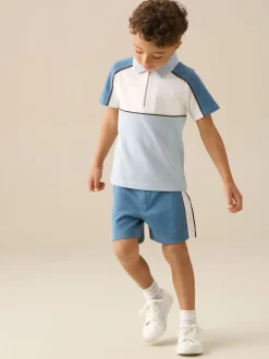 Angel & Rocket Asher Short en piqué bloqué