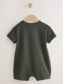 Animal des bois crème écru - Barboteuse Band bébé