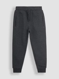 Anthracite chiné et noir - Lot de 2 pantalons de jogging JoJo Maman Bébé
