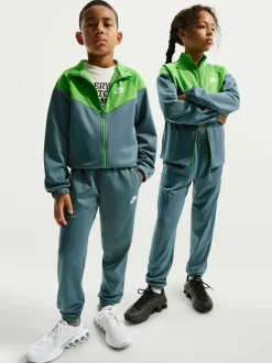 Ardoise minérale - Survêtement Nike Dri-Fit en poly zippé