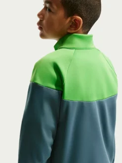 Ardoise minérale - Survêtement Nike Dri-Fit en poly zippé