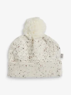 Avoine - The Little Tailor Ensemble Romper et Chapeaux Bébé en tricot torsadé 100% coton