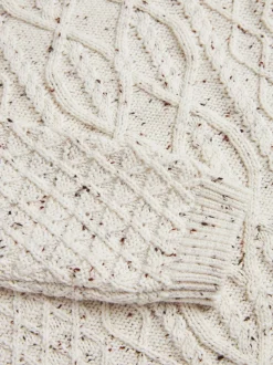 Avoine - The Little Tailor Ensemble Romper et Chapeaux Bébé en tricot torsadé 100% coton