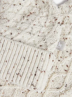 Avoine - The Little Tailor Ensemble Romper et Chapeaux Bébé en tricot torsadé 100% coton