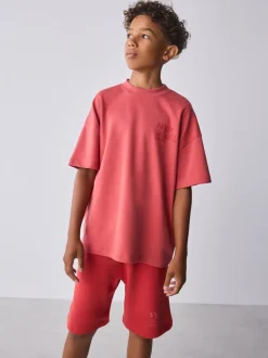 Baker by Ted Baker ensemble t-shirt et short oversize à motif tonal
