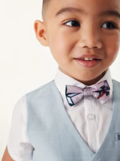 Baker by Ted Baker ensemble gilet, chemise et shorts bleu