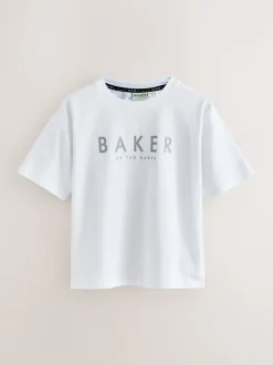 Baker by Ted Baker ensemble veste-chemise texturée, t-shirt et pantalons