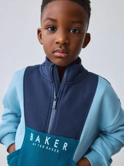 Baker By Ted Baker Ensemble 2 pièces color-block bleu Sweat-shirt et Joggings