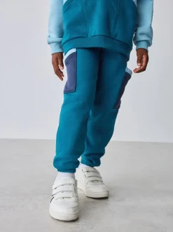 Baker By Ted Baker Ensemble 2 pièces color-block bleu Sweat-shirt et Joggings