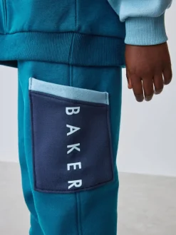 Baker By Ted Baker Ensemble 2 pièces color-block bleu Sweat-shirt et Joggings