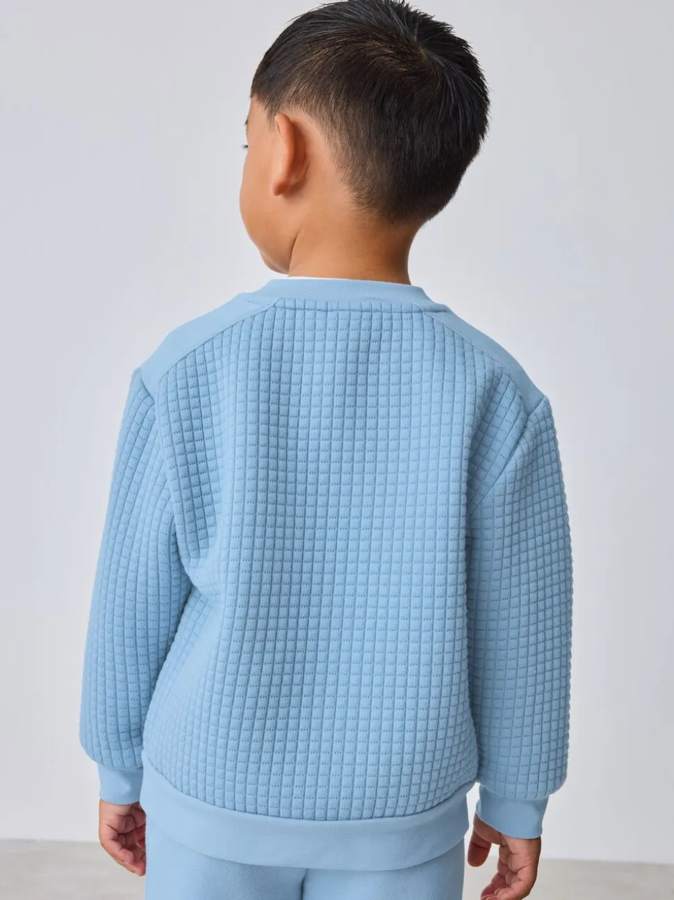 Baker by Ted Baker Ensemble Chandail matelassé et Survêtement Bleu