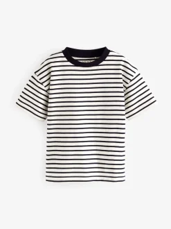 Bande bleue - T-shirt Manches courtes 5 Pack (3mois-7ans)