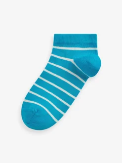 Bande d'arc-en-ciel - Paquet de chaussettes de sport en coton riche 7