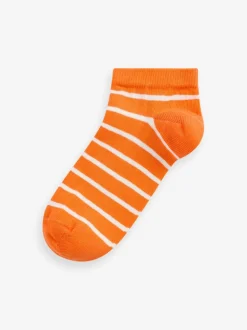 Bande d'arc-en-ciel - Paquet de chaussettes de sport en coton riche 7