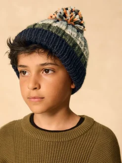 Bande marine - Pom Bonnet Chapeaux (3mths-16yrs)