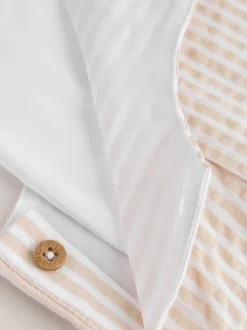 Bande neutre - Ensemble bébé salopette et body tissé (0mois-2ans)