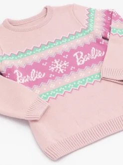 Barbie rose - Pull de Noël Vanilla Underground enfant