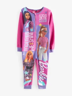 Barbie rose - Vanilla Underground Polaire enfant Tout-en-un