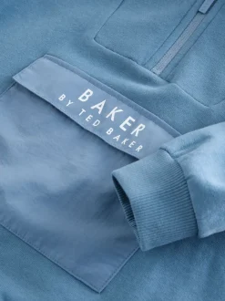 Barboteuse Baker by Ted Baker bleue à capuche