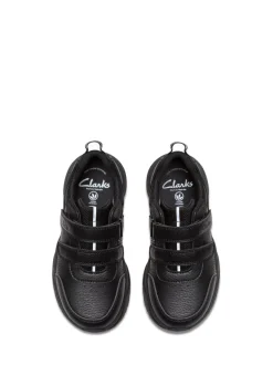 Baskets Clarks Feather Shine garçon