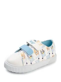 Baskets Vanilla Underground Bluey Velcro enfant