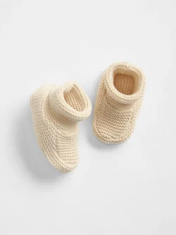beige - Gap Brannan Bear Chaussures bébé en maille de coton doux (nouveau-né12mois)