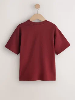 Berry Rouge Varsity - T-shirt graphique Manches courtes Relaxed Fit (3-16yrs)