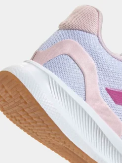 Blanc - adidas Baskets de course Runfalcon 5 à lacets élastiques pour enfant