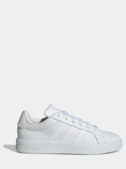 Blanc - adidas Grand Court 3.0 Baskets junior