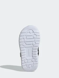 Blanc - adidas Run 70s 2.0 Baskets bébé à crochets et boucles