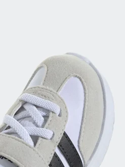 Blanc - adidas Run 70s 2.0 Baskets bébé à crochets et boucles