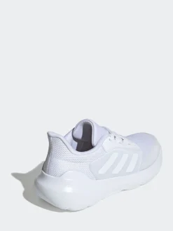 Blanc - adidas Tensaur Run 2.0 Baskets Dentelle Junior
