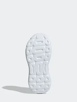 Blanc - adidas Tensaur Run 2.0 Baskets Dentelle Junior