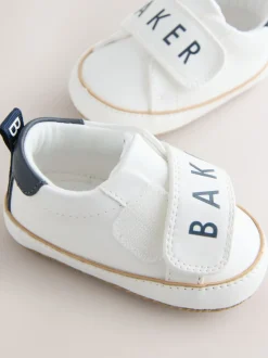 Blanc - Baskets Baker by Ted Baker BÉBÉ Padders