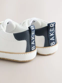 Blanc - Baskets Baker by Ted Baker BÉBÉ Padders