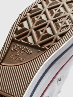 Blanc - Baskets Converse Chuck Taylor All Star Ox enfant