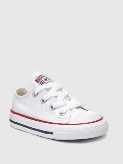 Blanc - Baskets Converse Chuck Taylor All Star basses enfant