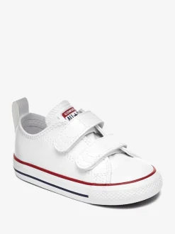 Blanc - Baskets Converse Chuck Ox 2V pour bébé