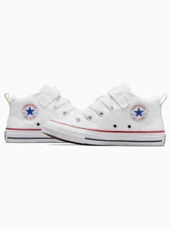 Blanc - Baskets Converse Malden Street Junior