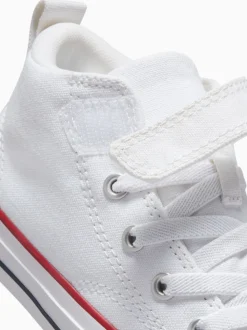 Blanc - Baskets Converse Malden Street Junior