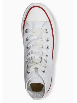Blanc - Baskets montantes Converse Chuck Taylor junior