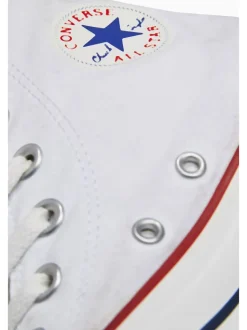 Blanc - Baskets montantes Converse Chuck Taylor junior