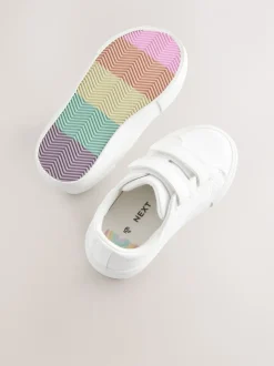 Blanc - Chunky Trainers With Fermeture par contact