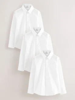 Blanc - Clarks Lot de 3 chemises d’école à manches longues