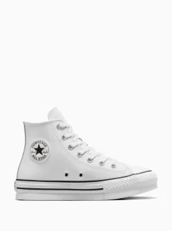 Blanc - Converse baskets en cuir EVA Lift Junior All Star