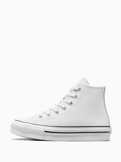 Blanc - Converse baskets en cuir EVA Lift Junior All Star