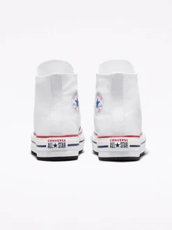 Blanc - Converse Eva Baskets montante pour jeunes