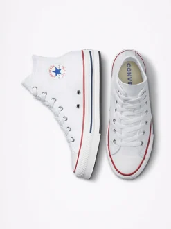 Blanc - Converse Eva Baskets montante pour jeunes